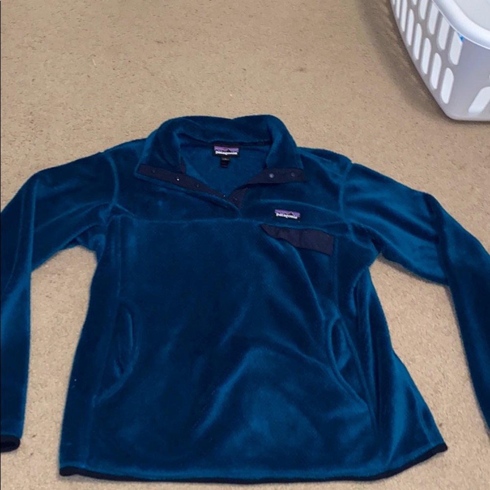 Patagonia women’s snap t fleece pullover